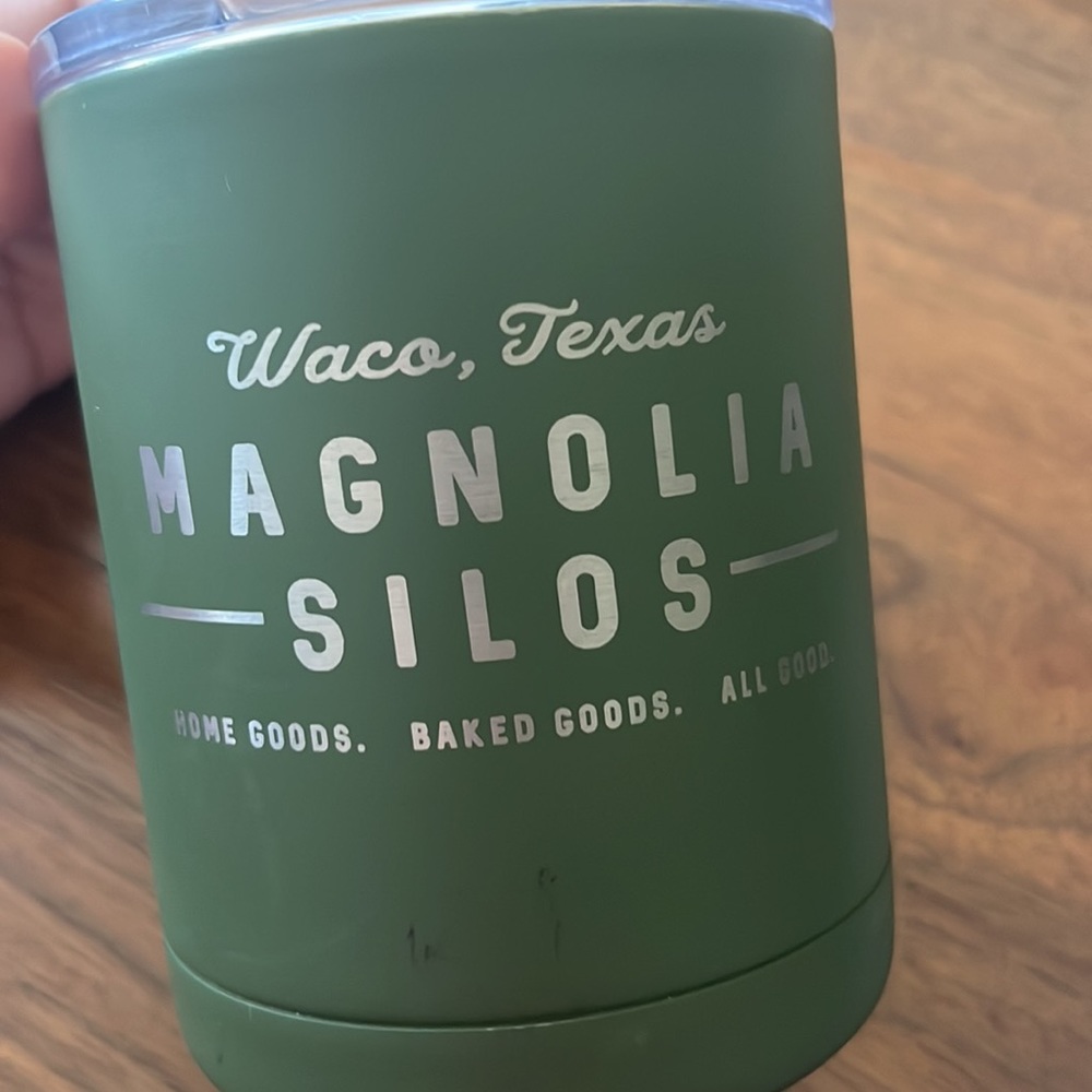 Magnolia Silos Green Tumbler